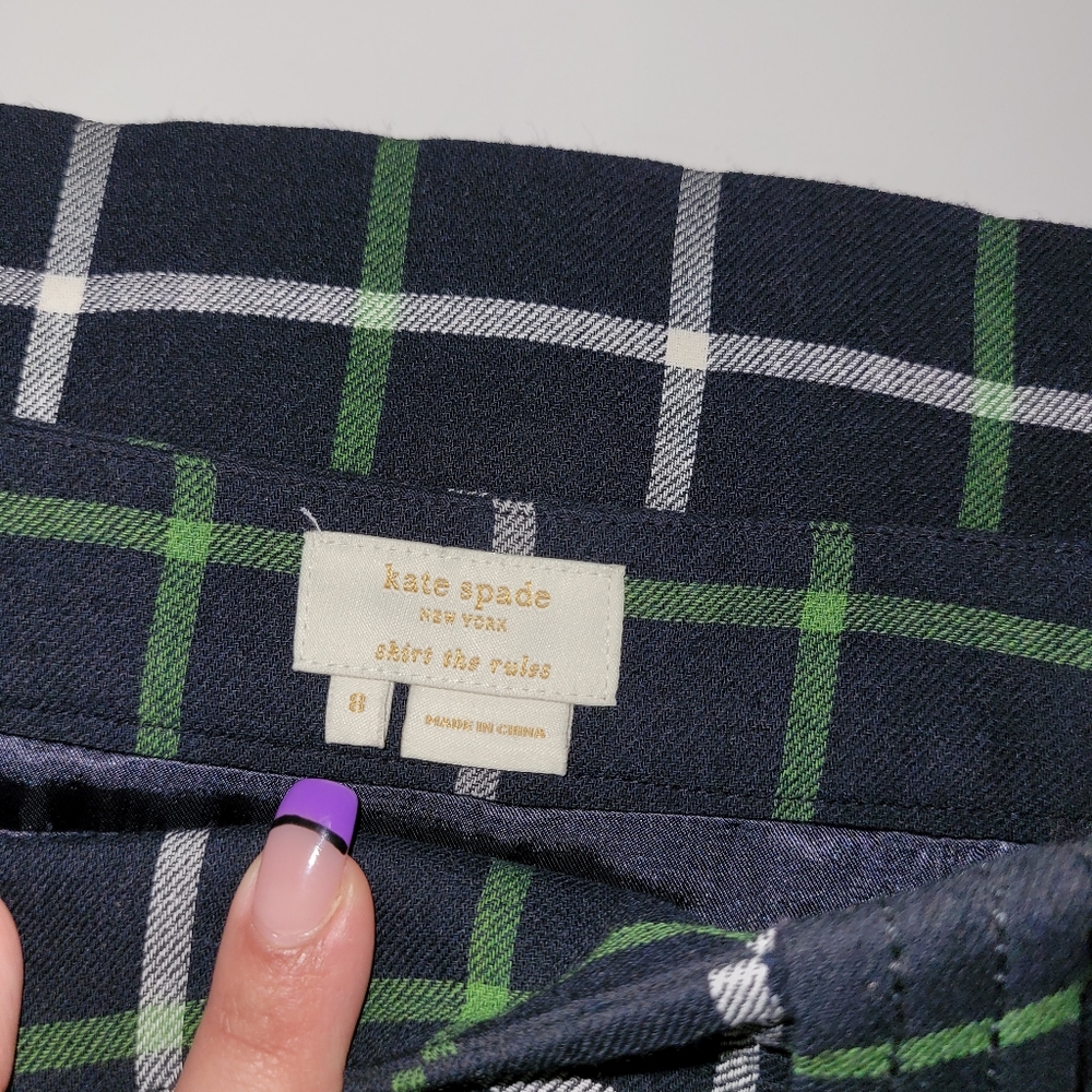 Kate spade NY plaid skirt - Picture 4 of 6